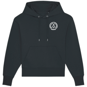 Sudadera Corta Clásica Negra de CANDOR